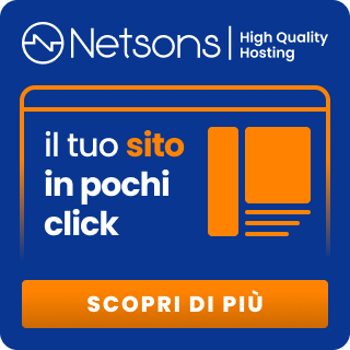 Servizi Hosting NETSONS 2 hosting netsons