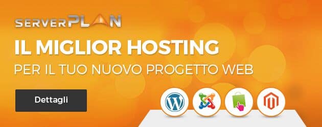 Migliore Hosting web - SERVERPLAN 1 migliore hosting web