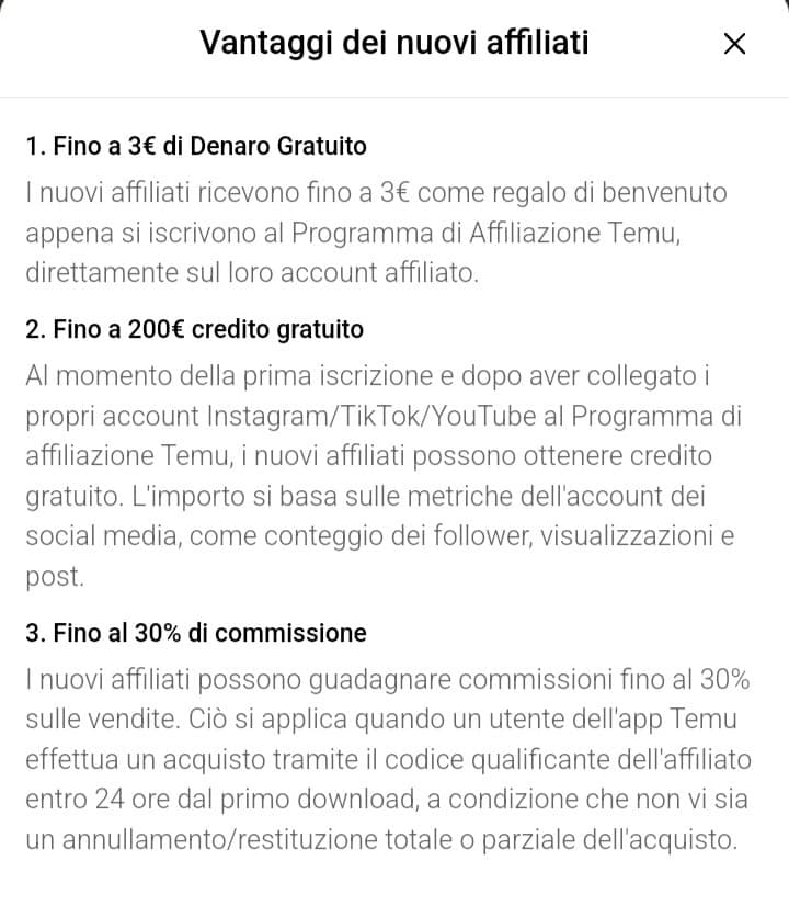 Codici Sconto Temu: Risparmia con i Coupon Esclusivi 7 affiliati temu
